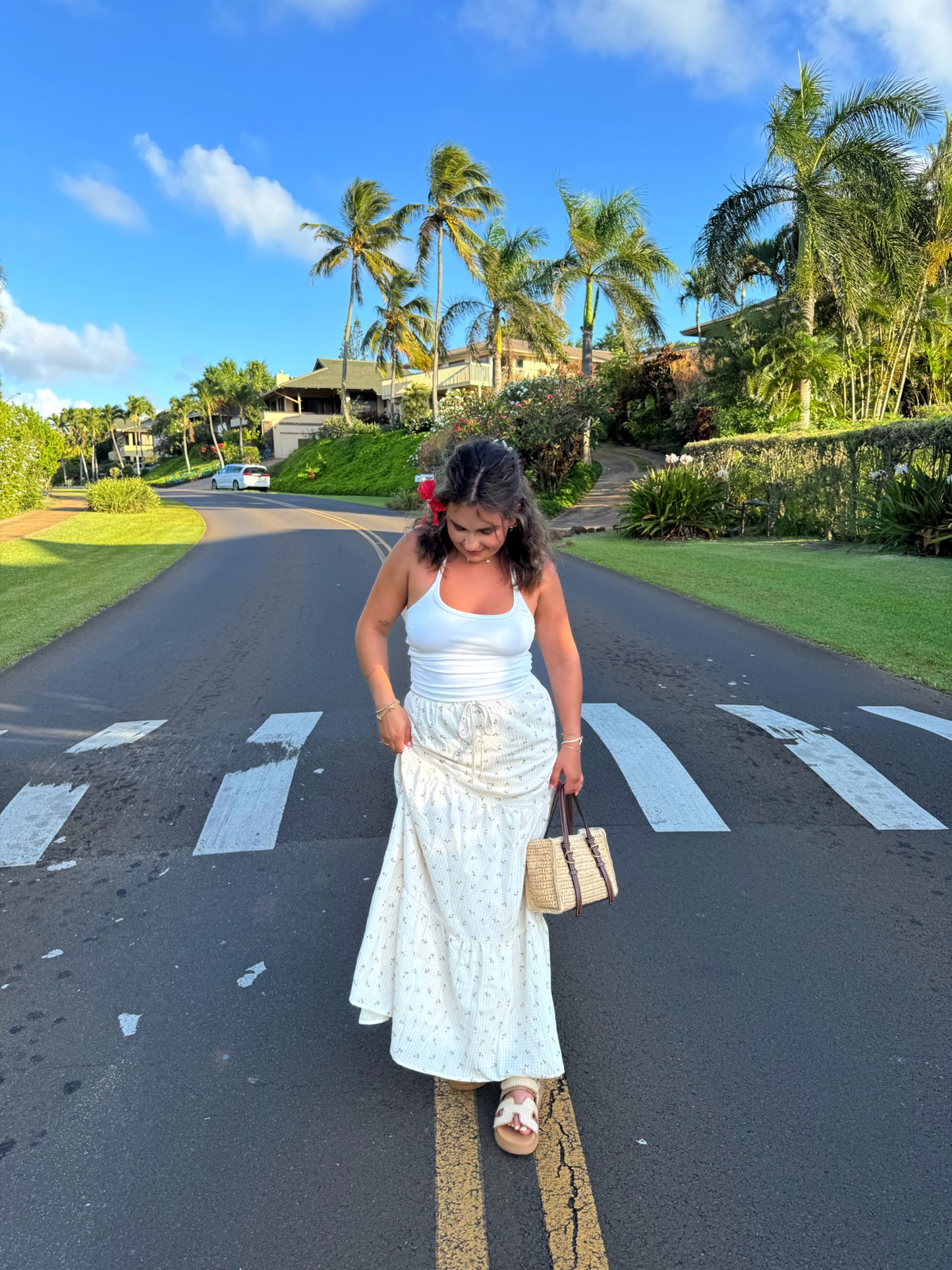 Beach Vacation Maxi Skirt