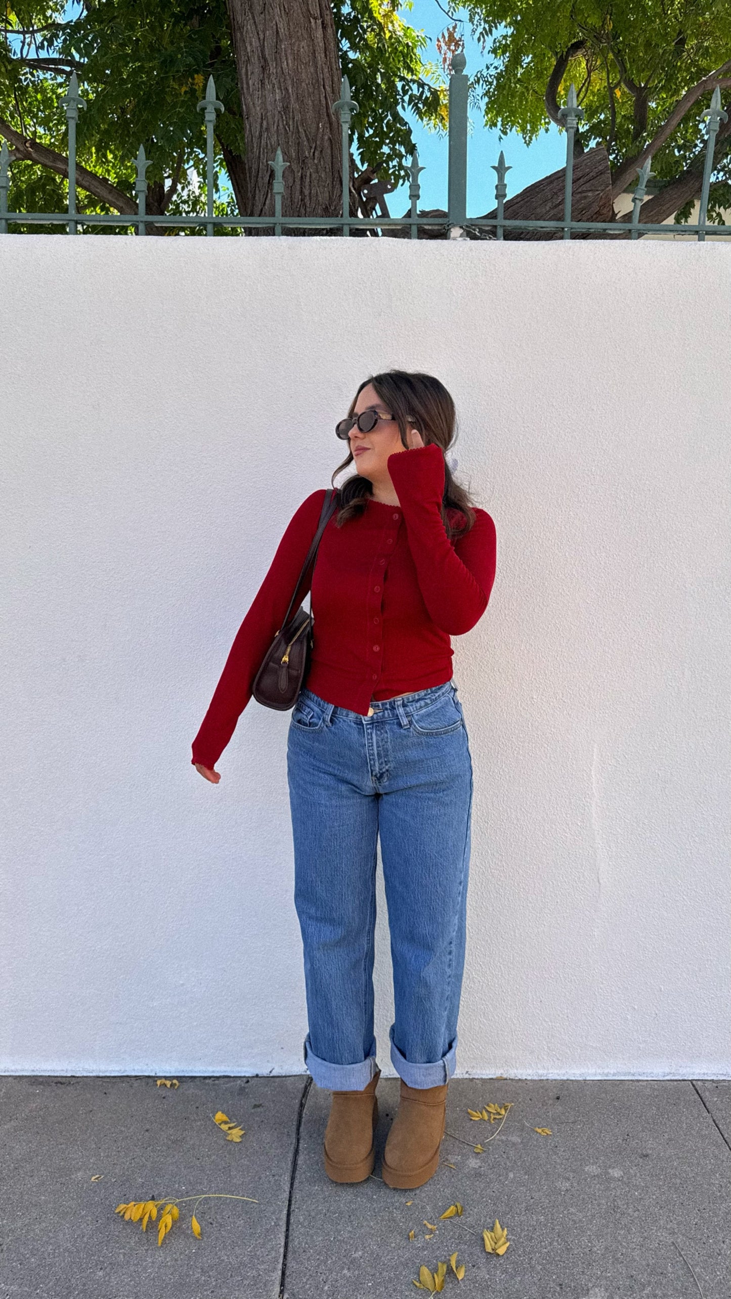 Autumn Layers Long Sleeve (Red)