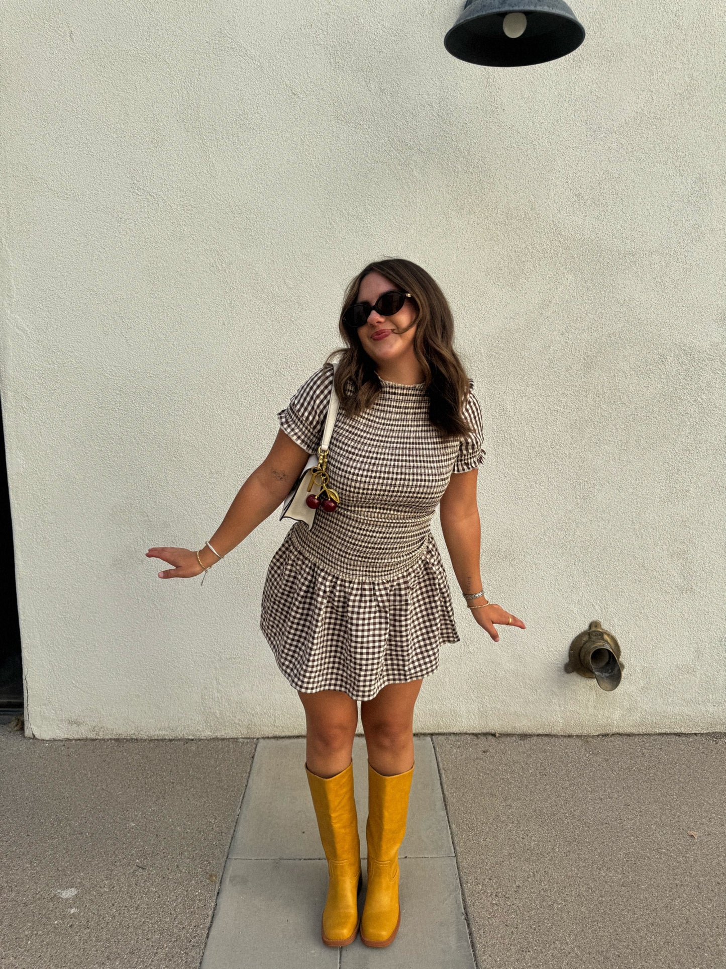 Margot Gingham Dress