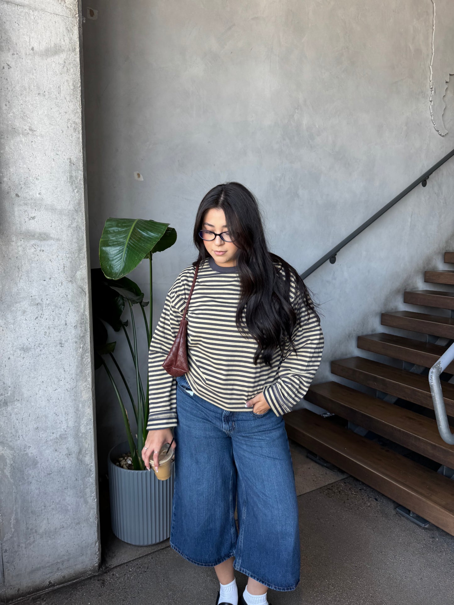 Cider Stripped Long Sleeve