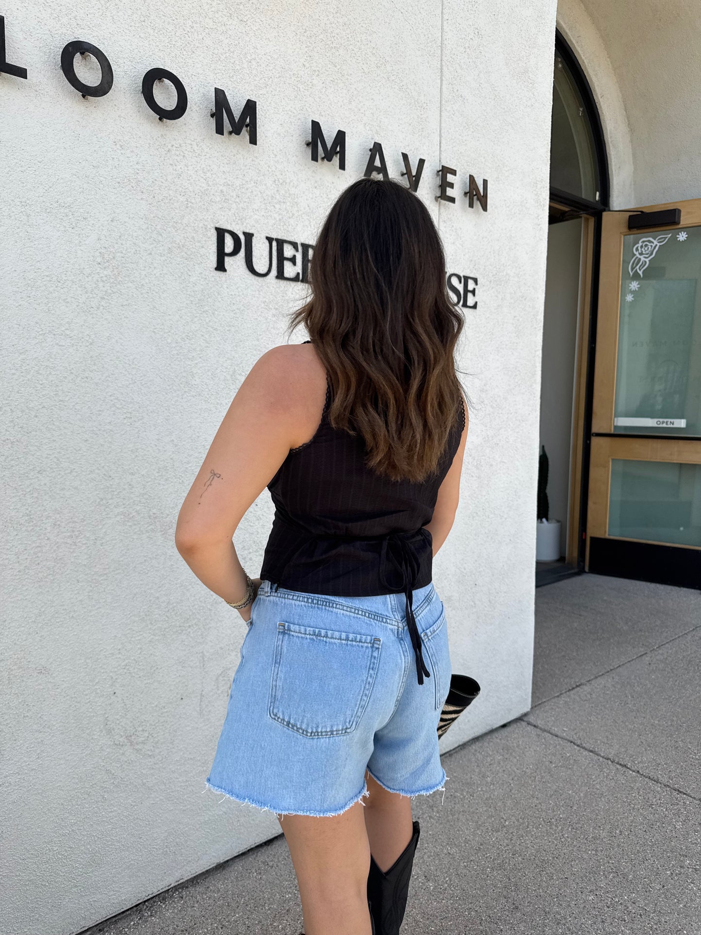 Blake Scallop V Neck Top