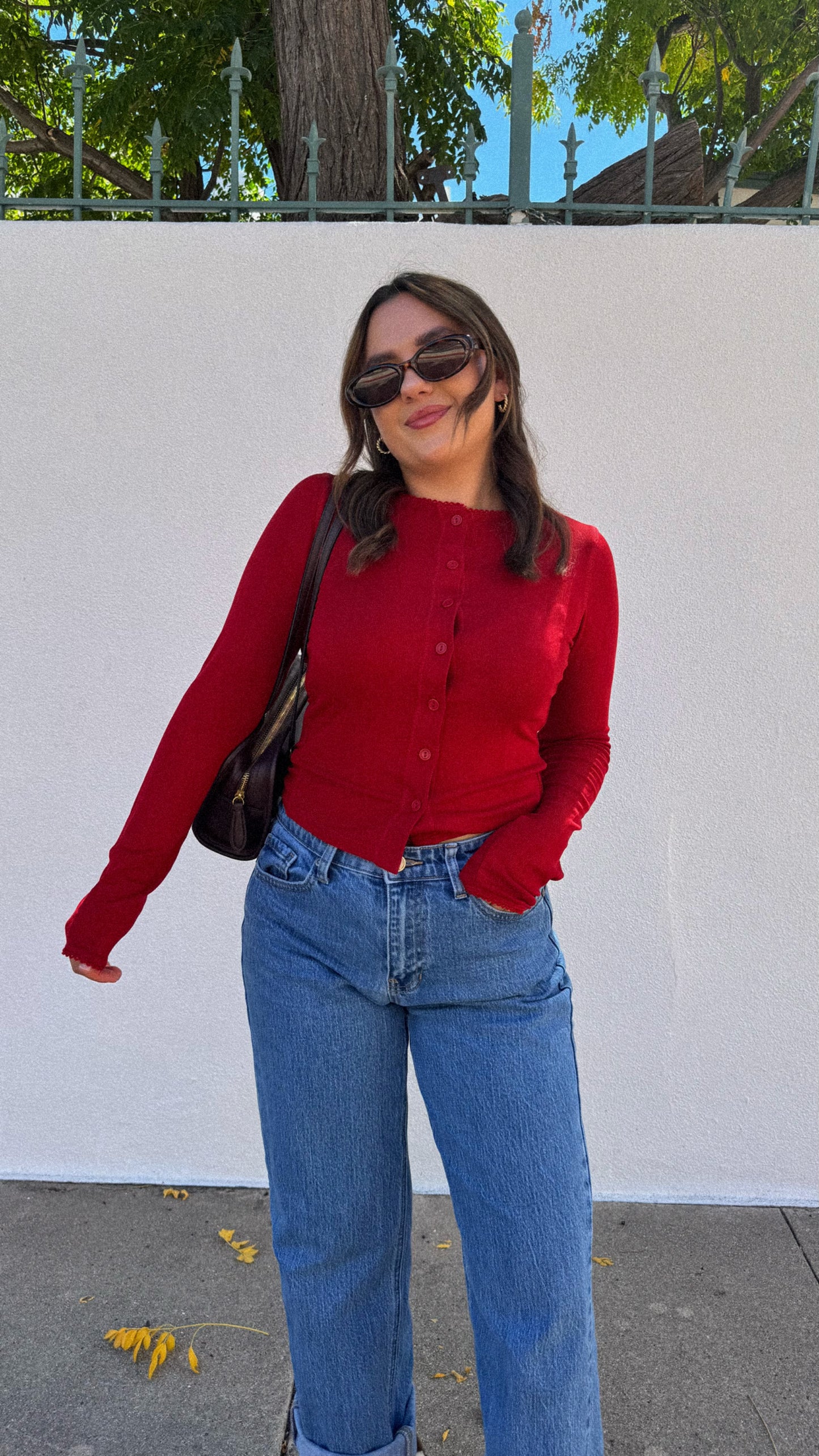 Autumn Layers Long Sleeve (Red)