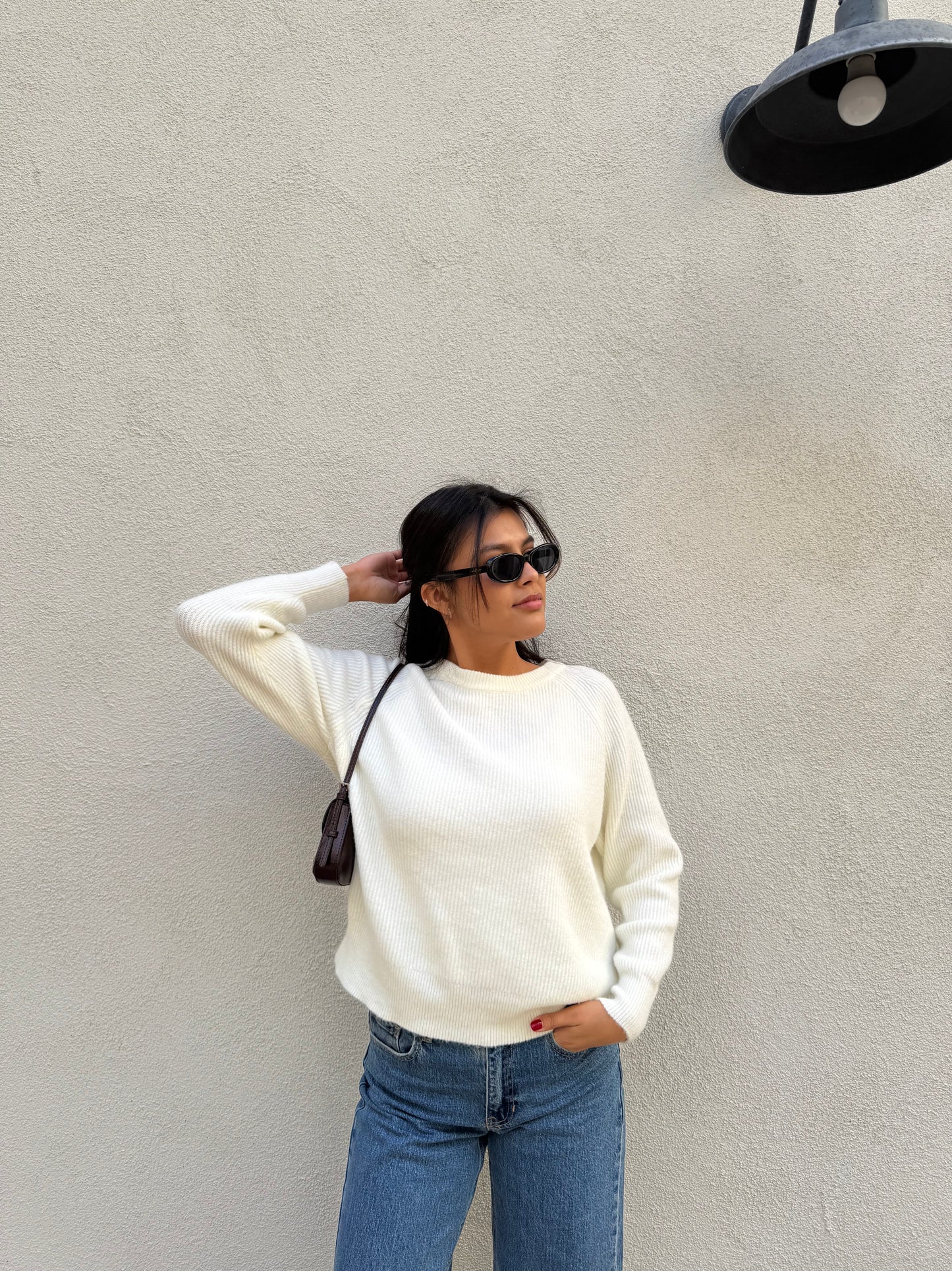 The Base Layer Sweater (Ivory)