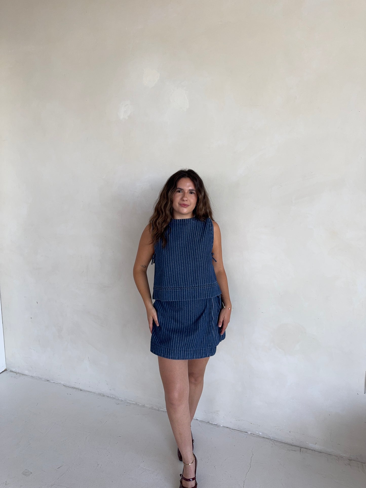 Stars & Stripe Denim Top