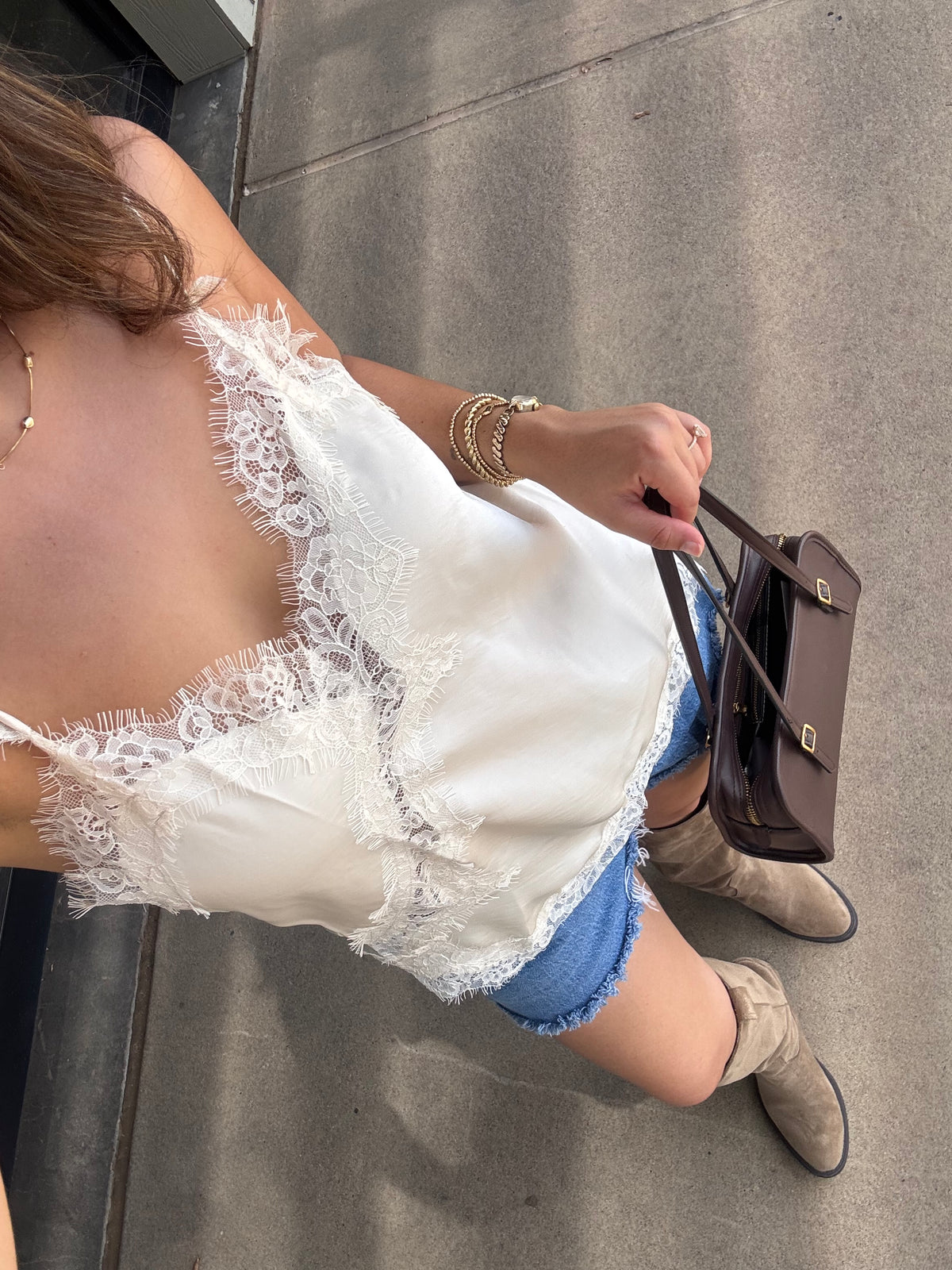 Autumn Lace Tank