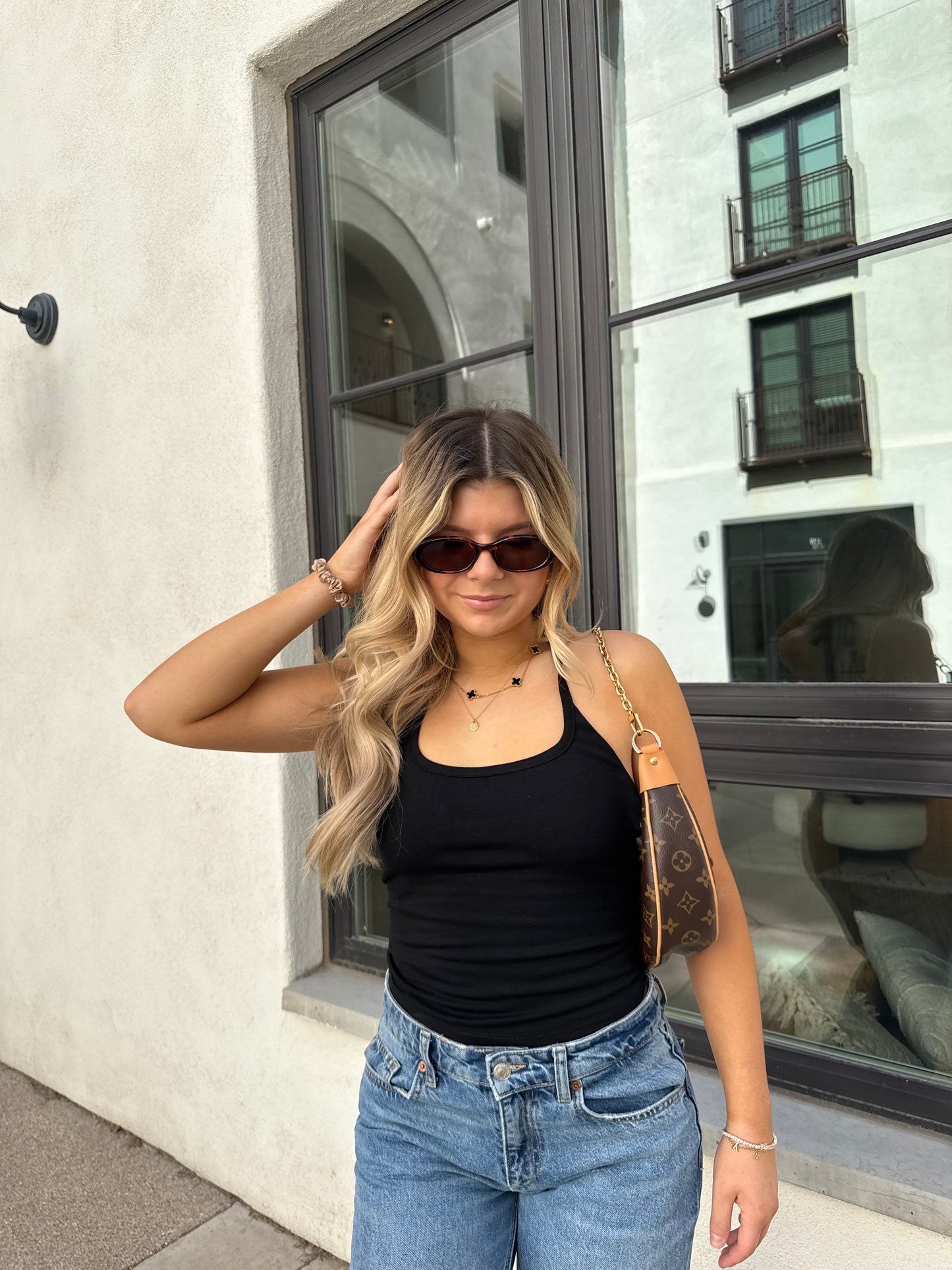 Venice Halter Top (Black)