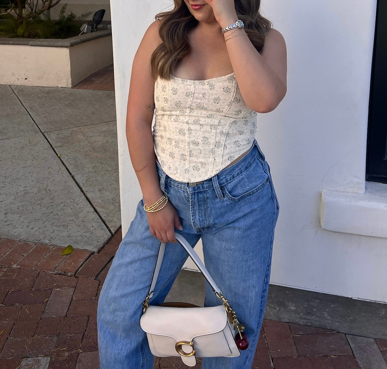 Paisley Floral Top