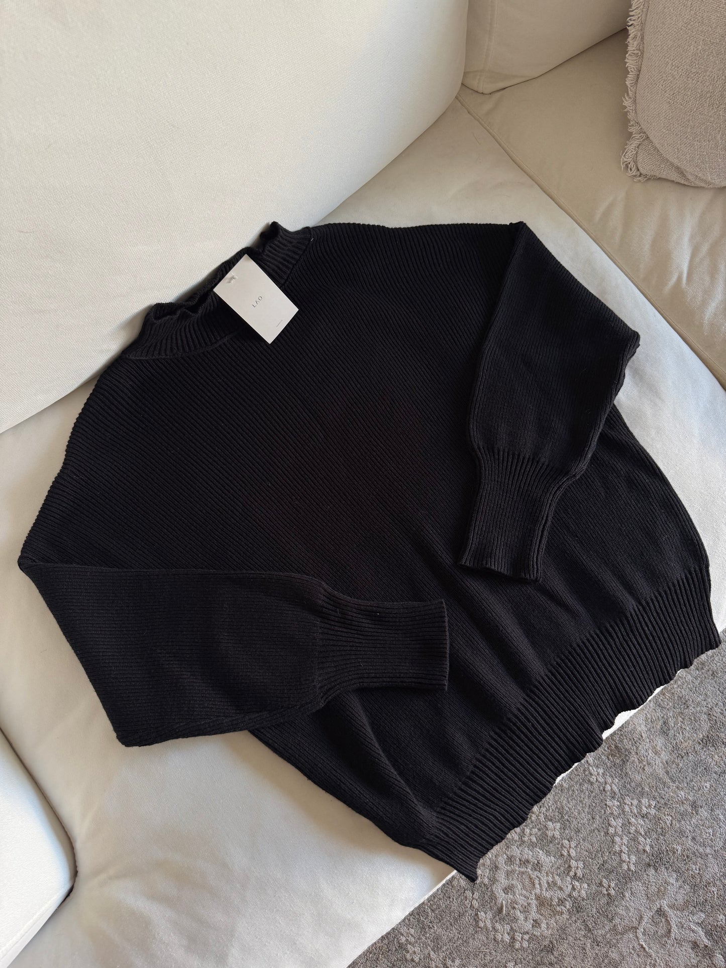 Black Crewneck Sweater