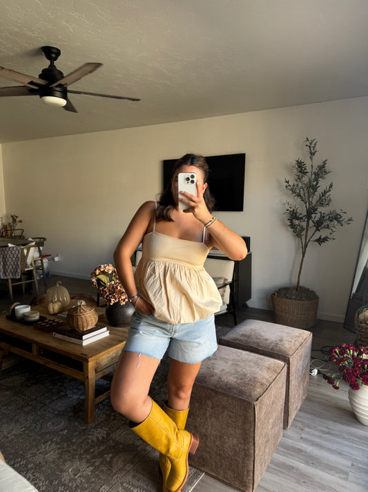 Bubble Hem Tank