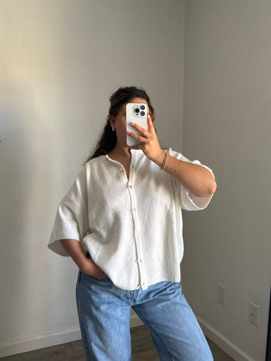 Light Layer Button Up Cardigan
