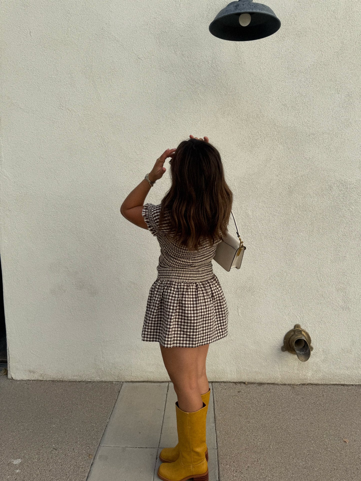 Margot Gingham Dress