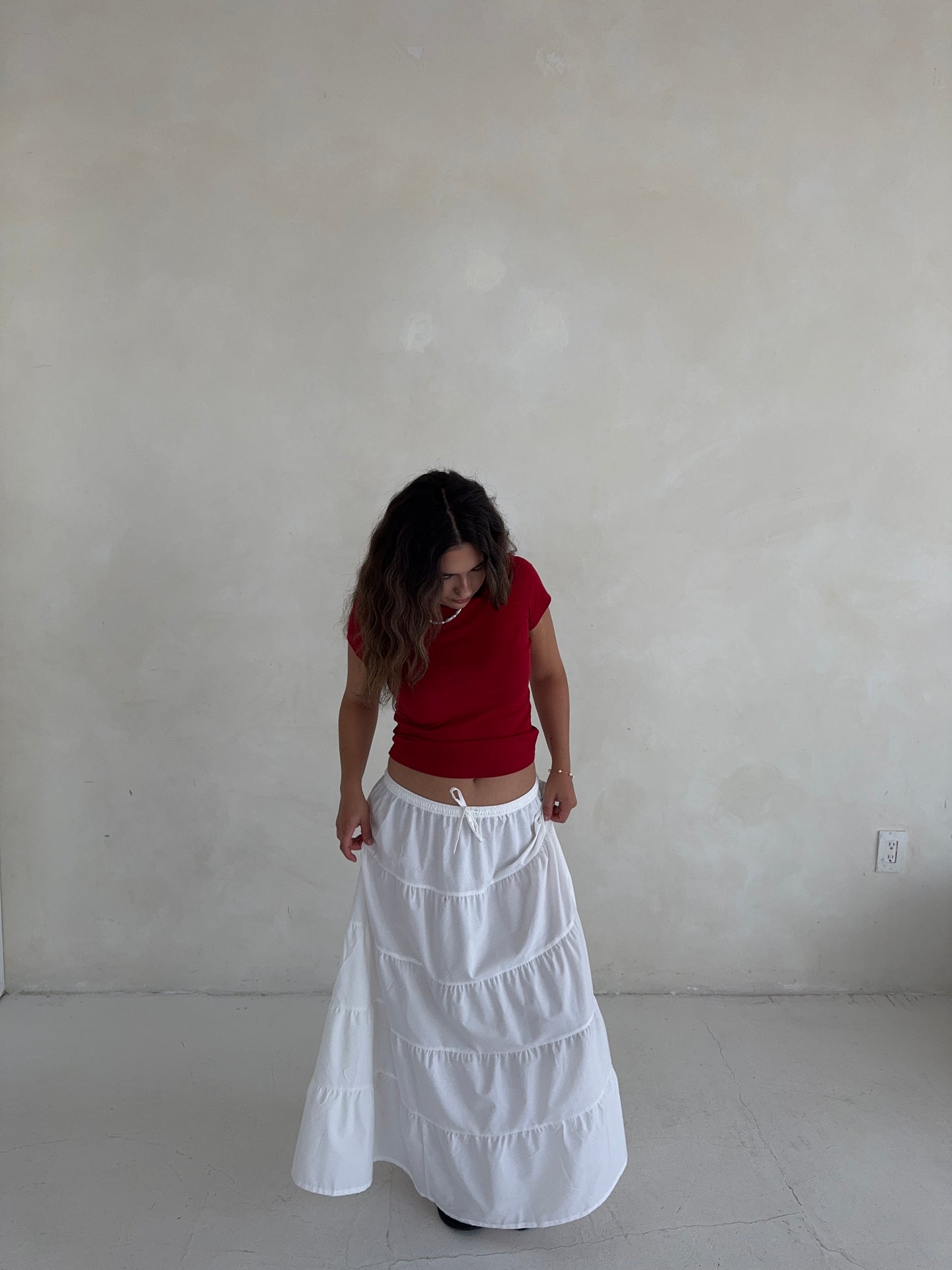 Harbor Tiered Maxi Skirt