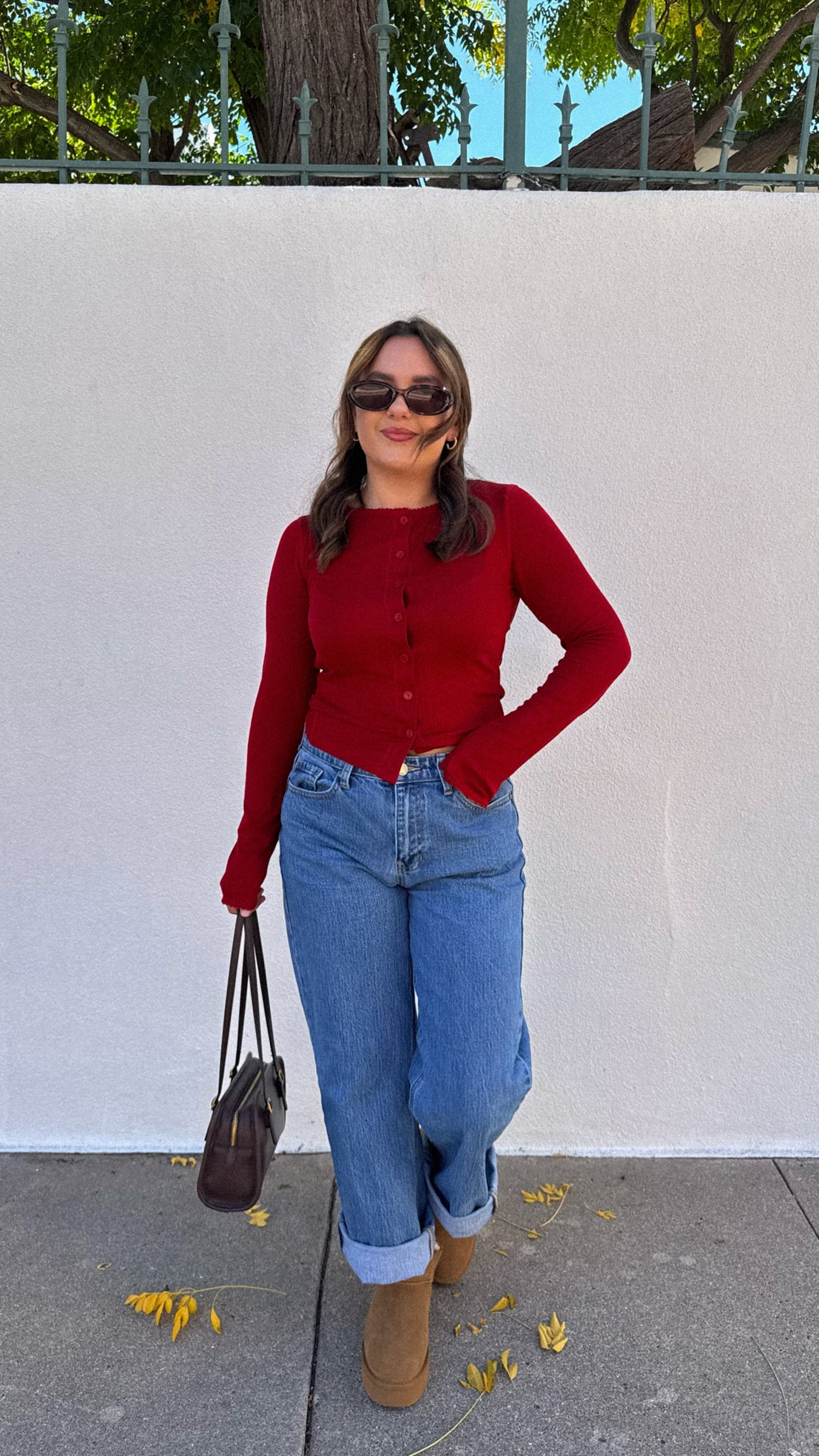 Autumn Layers Long Sleeve (Red)
