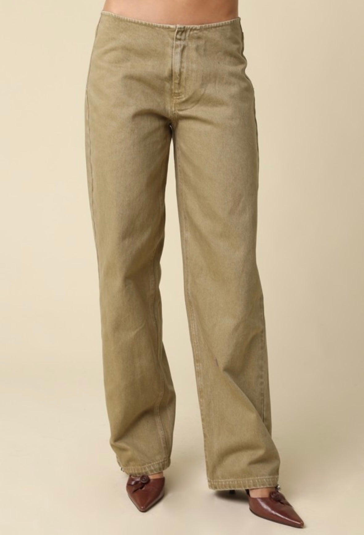 Ash No Waist Low Rise Jean