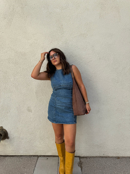 The Sable Denim Dress