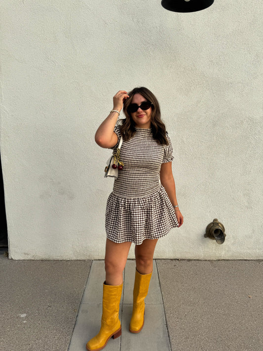 Margot Gingham Dress