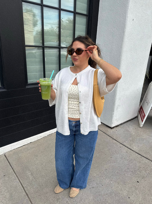 Light Layer Button Up Cardigan