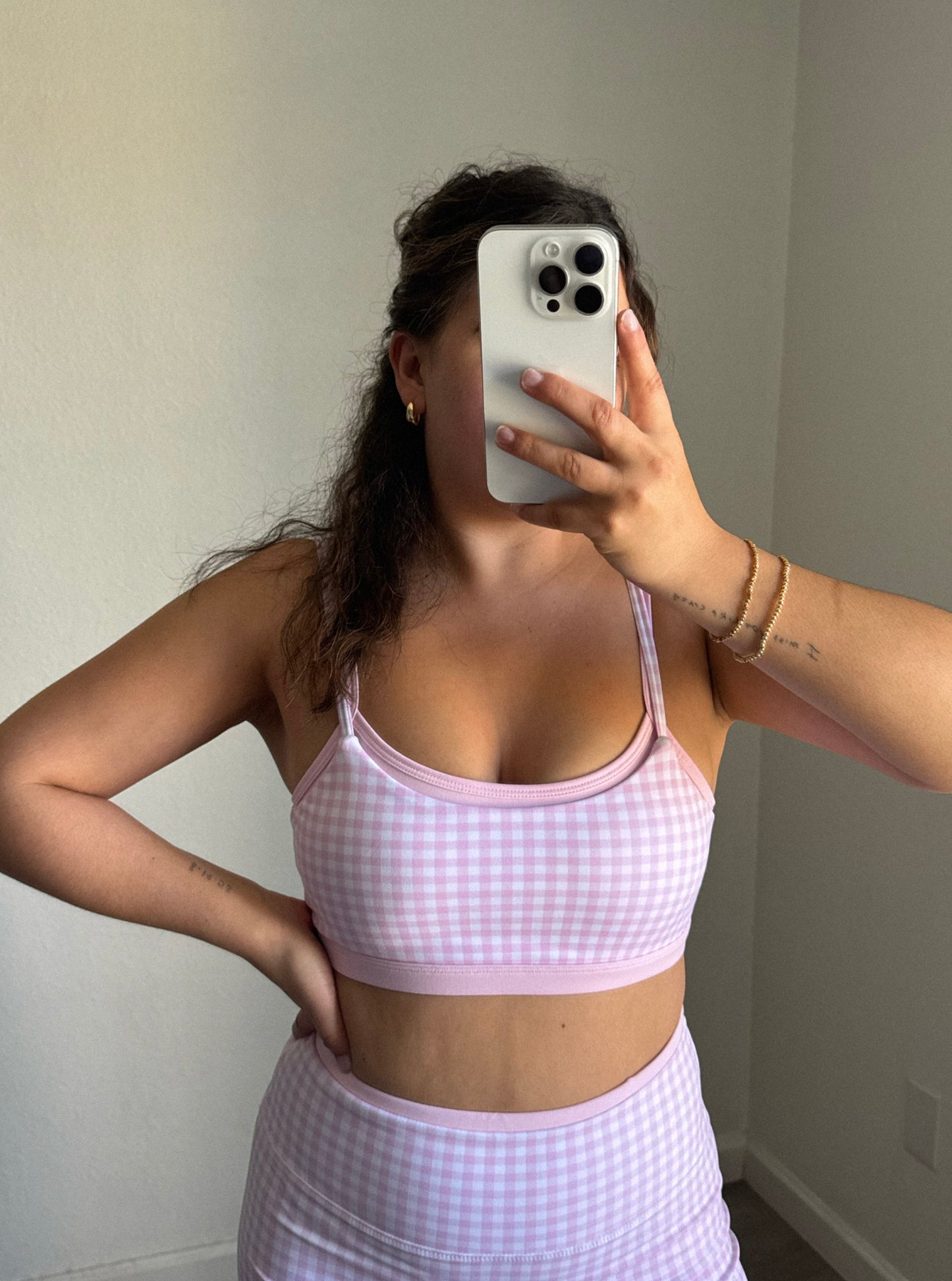 In Bloom Gingham Set
