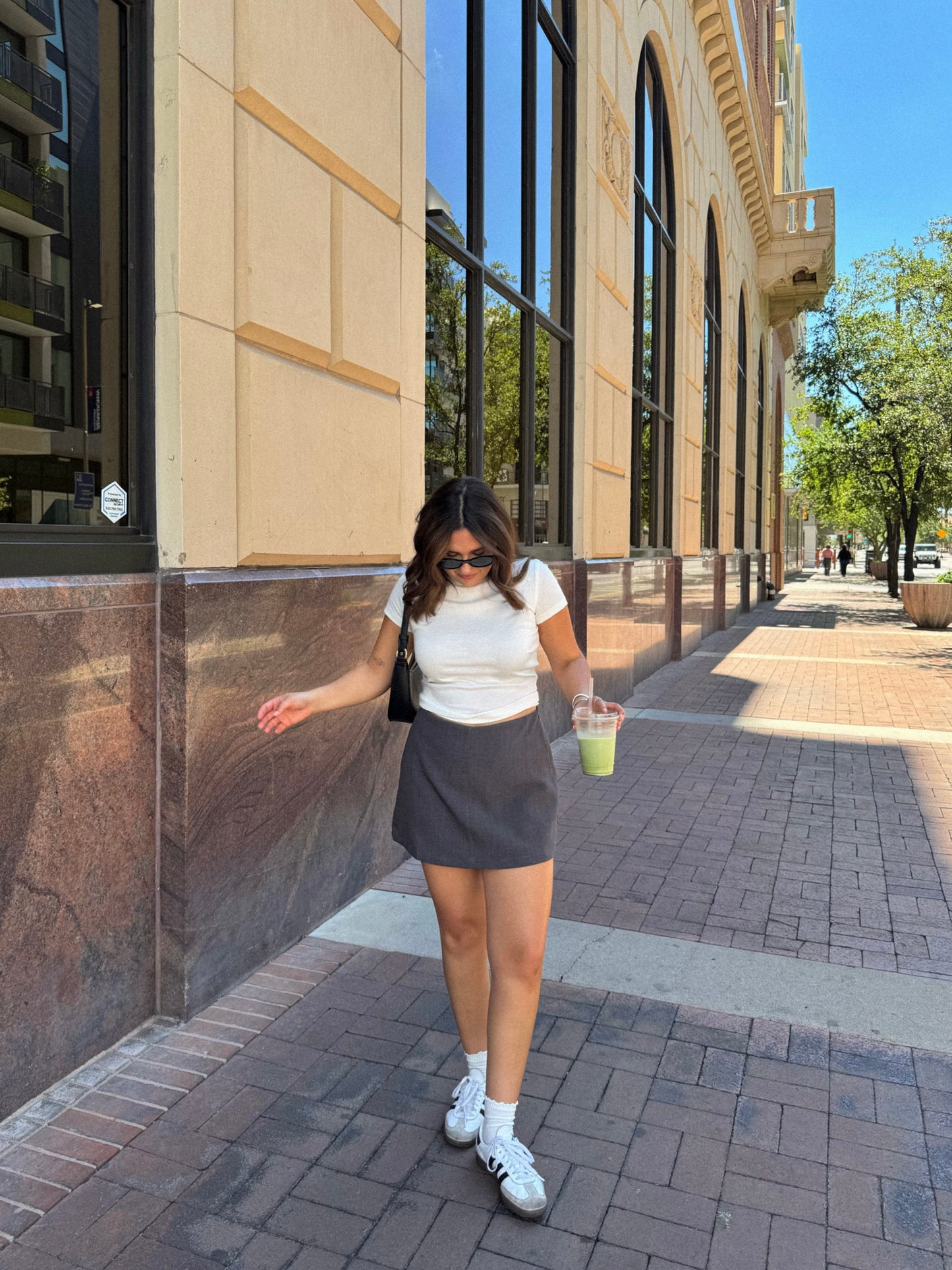 Camden Mini Skort (Grey)