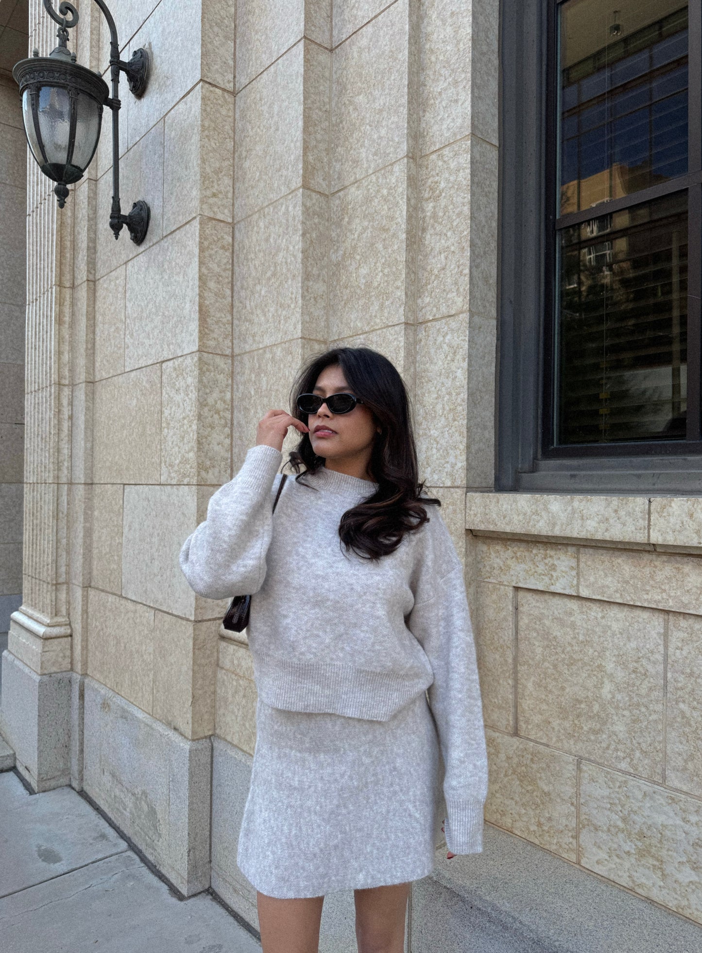 Frosti Knit Skirt Set