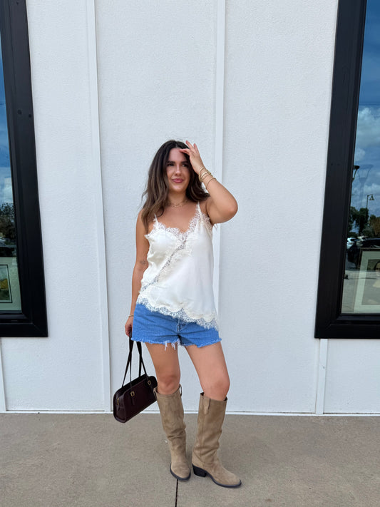 Autumn Lace Tank