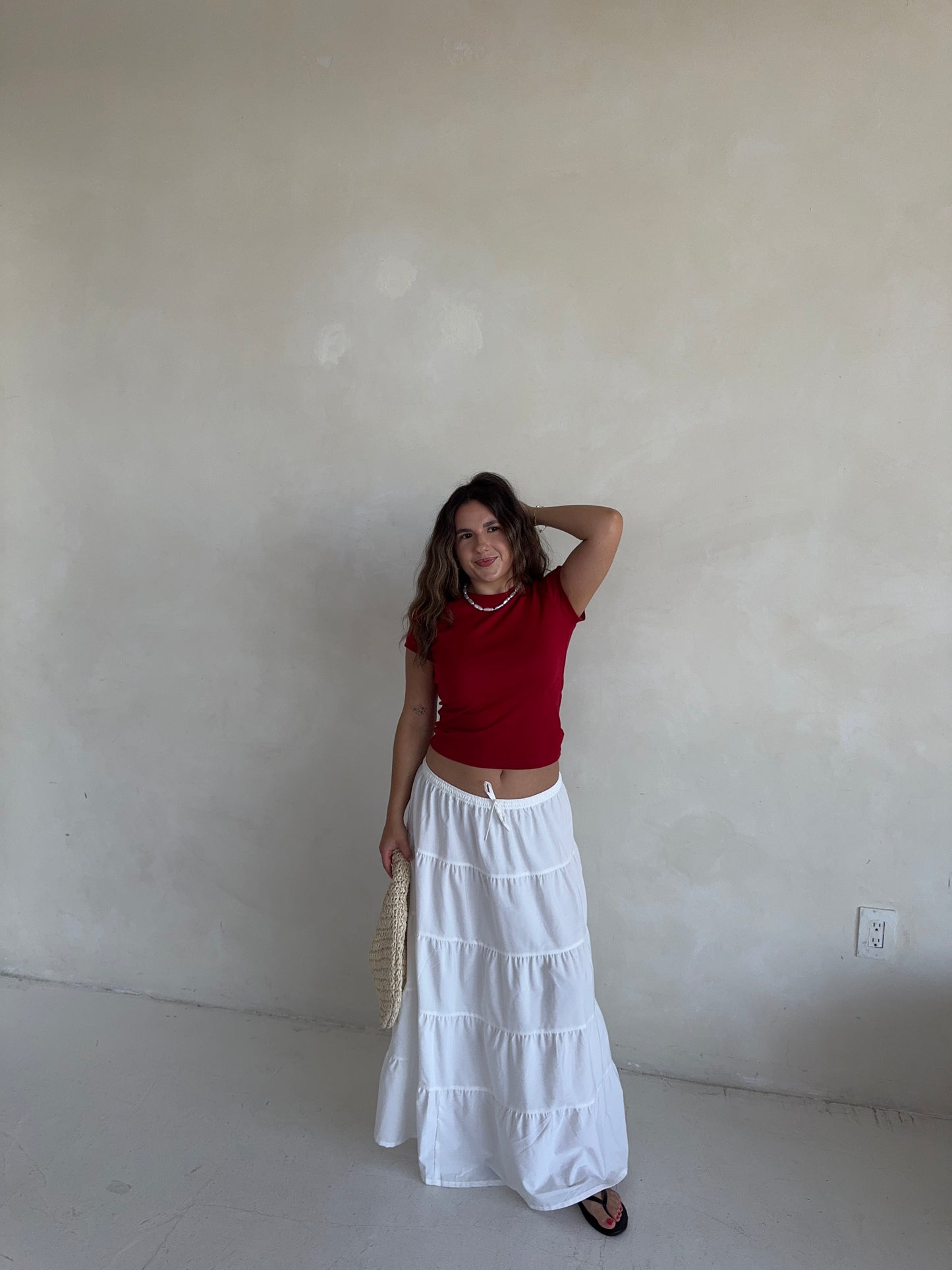 Harbor Tiered Maxi Skirt