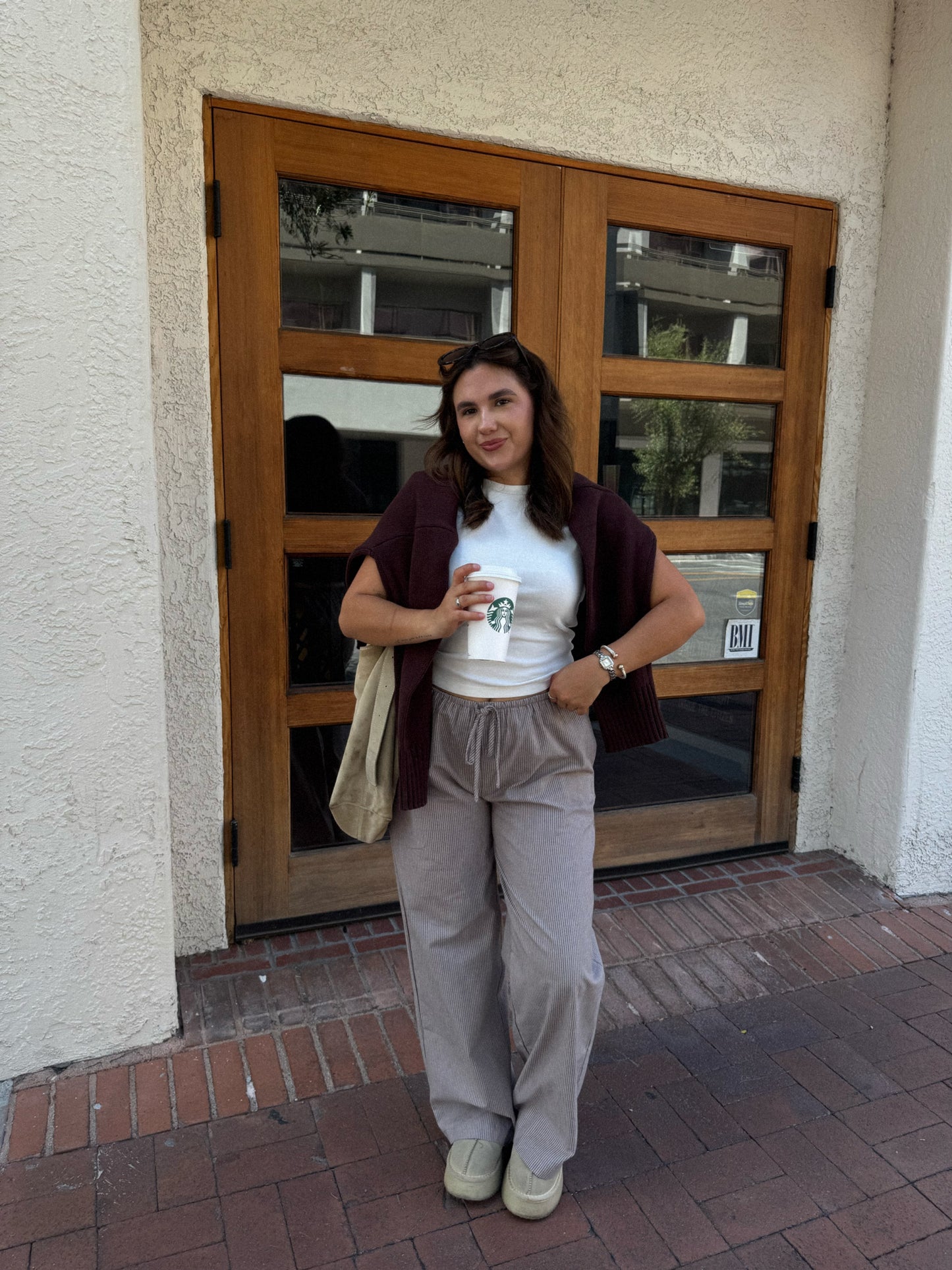 Soft Season Stripped Pants