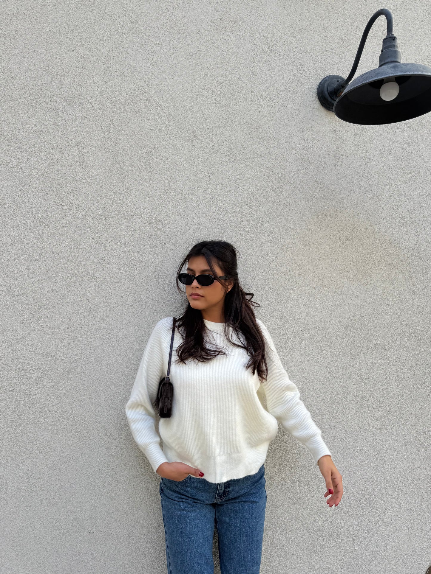 The Base Layer Sweater (Ivory)