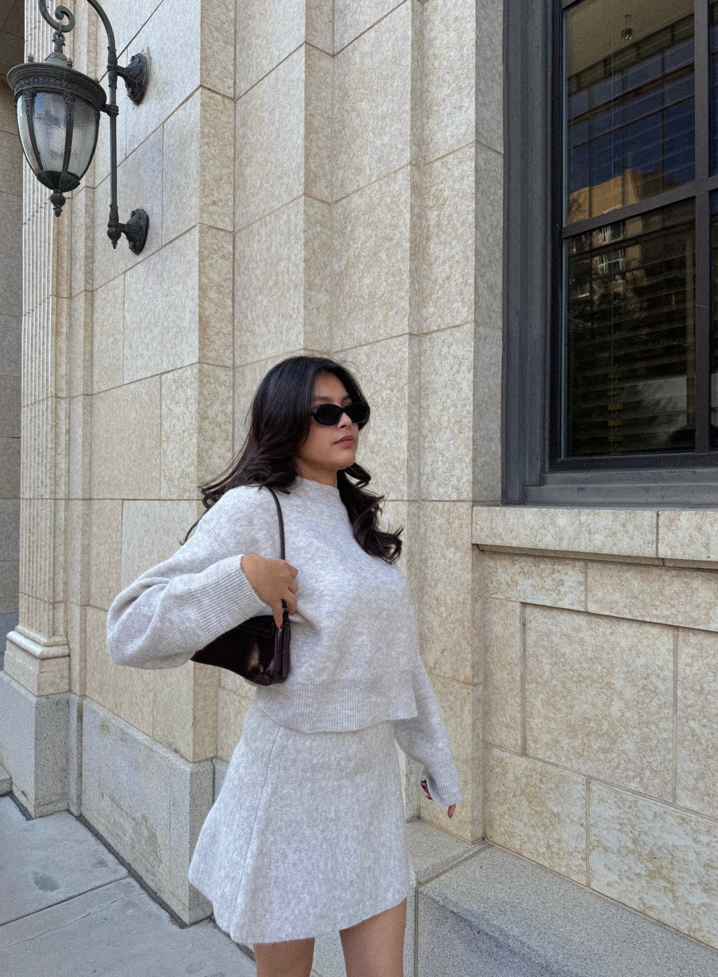 Frosti Knit Skirt Set