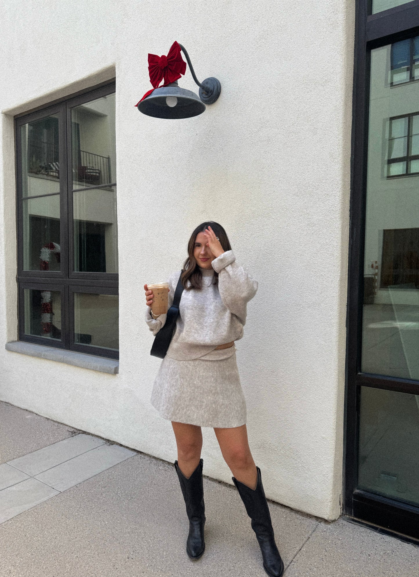 Frosti Knit Skirt Set