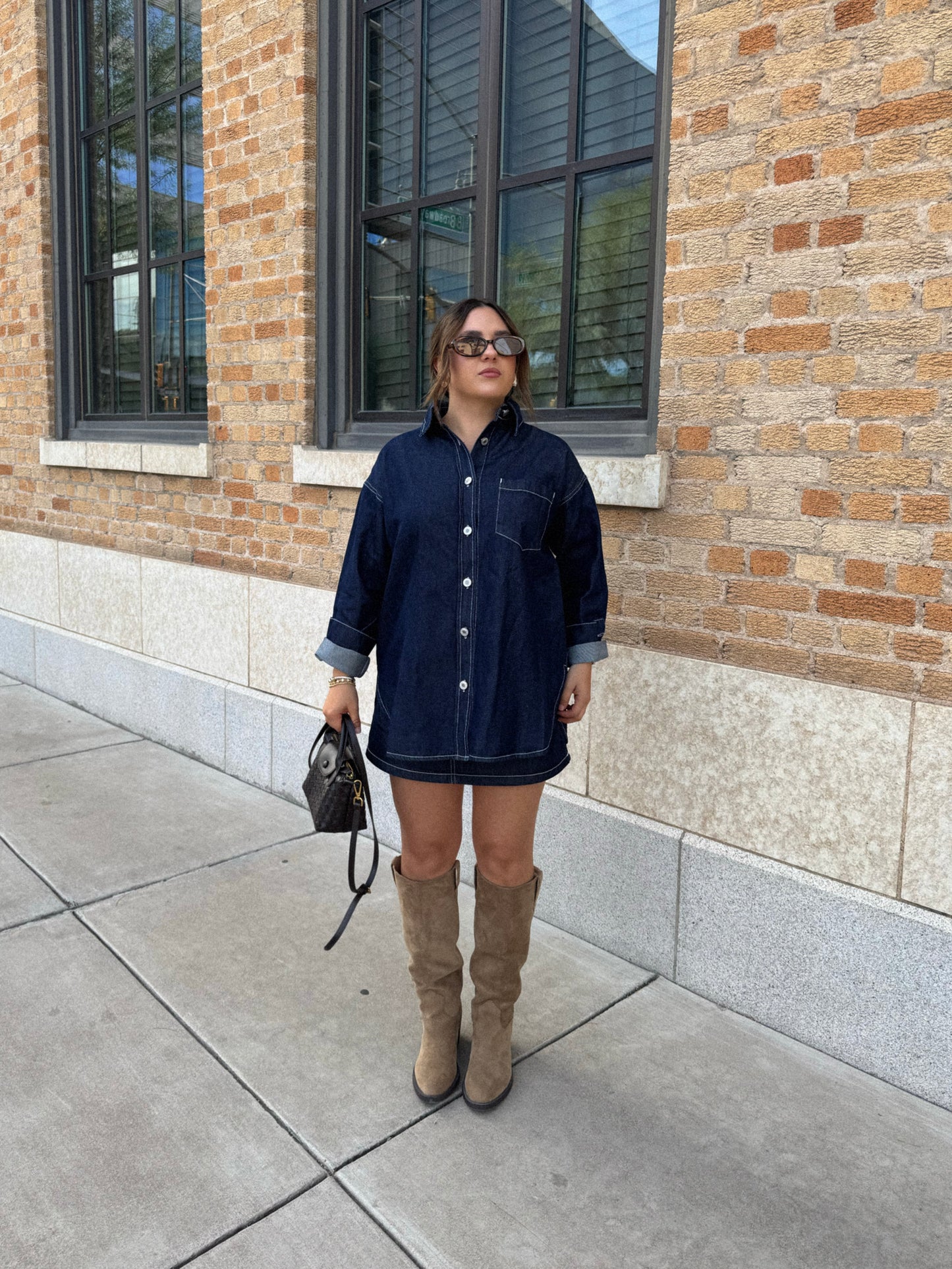 Emory Denim Button Up