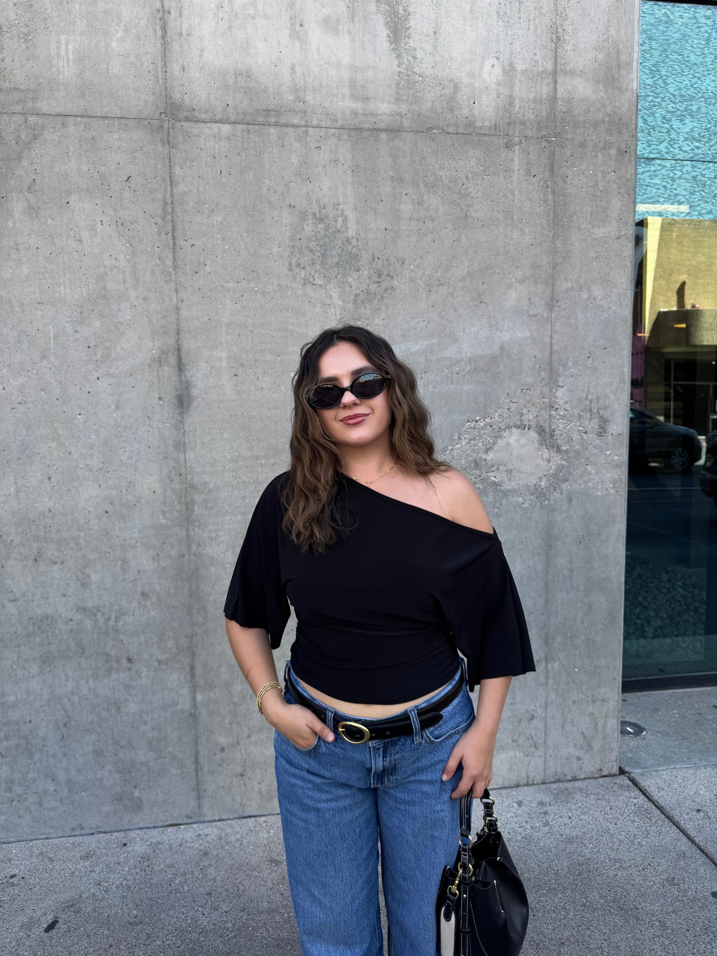 Breezy One Shoulder Top