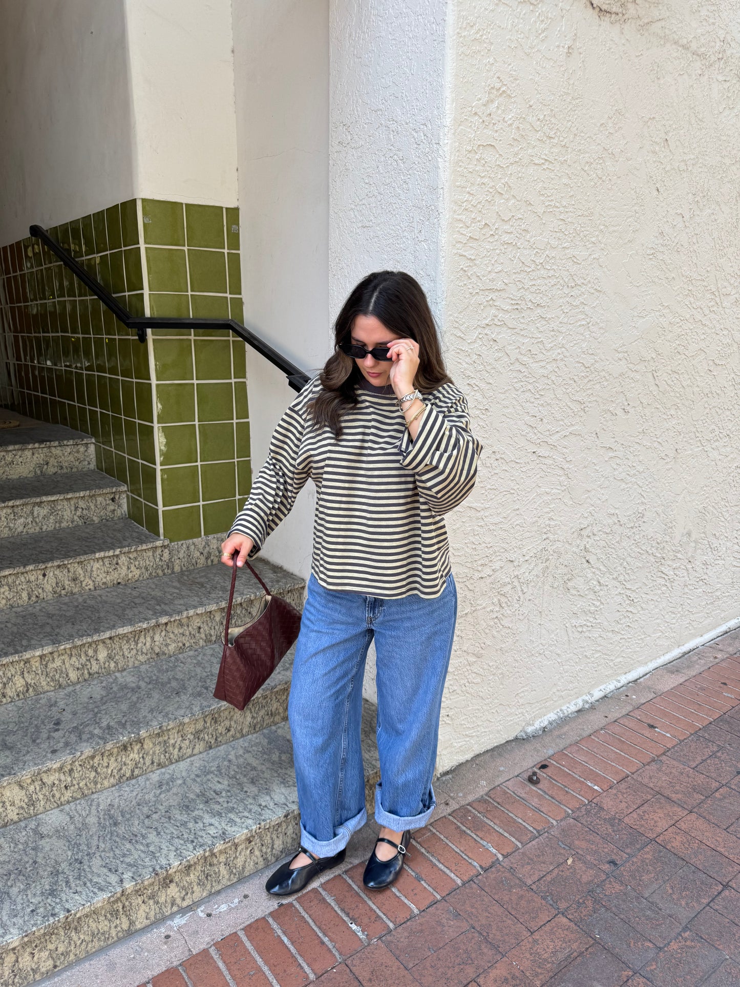 Cider Stripped Long Sleeve