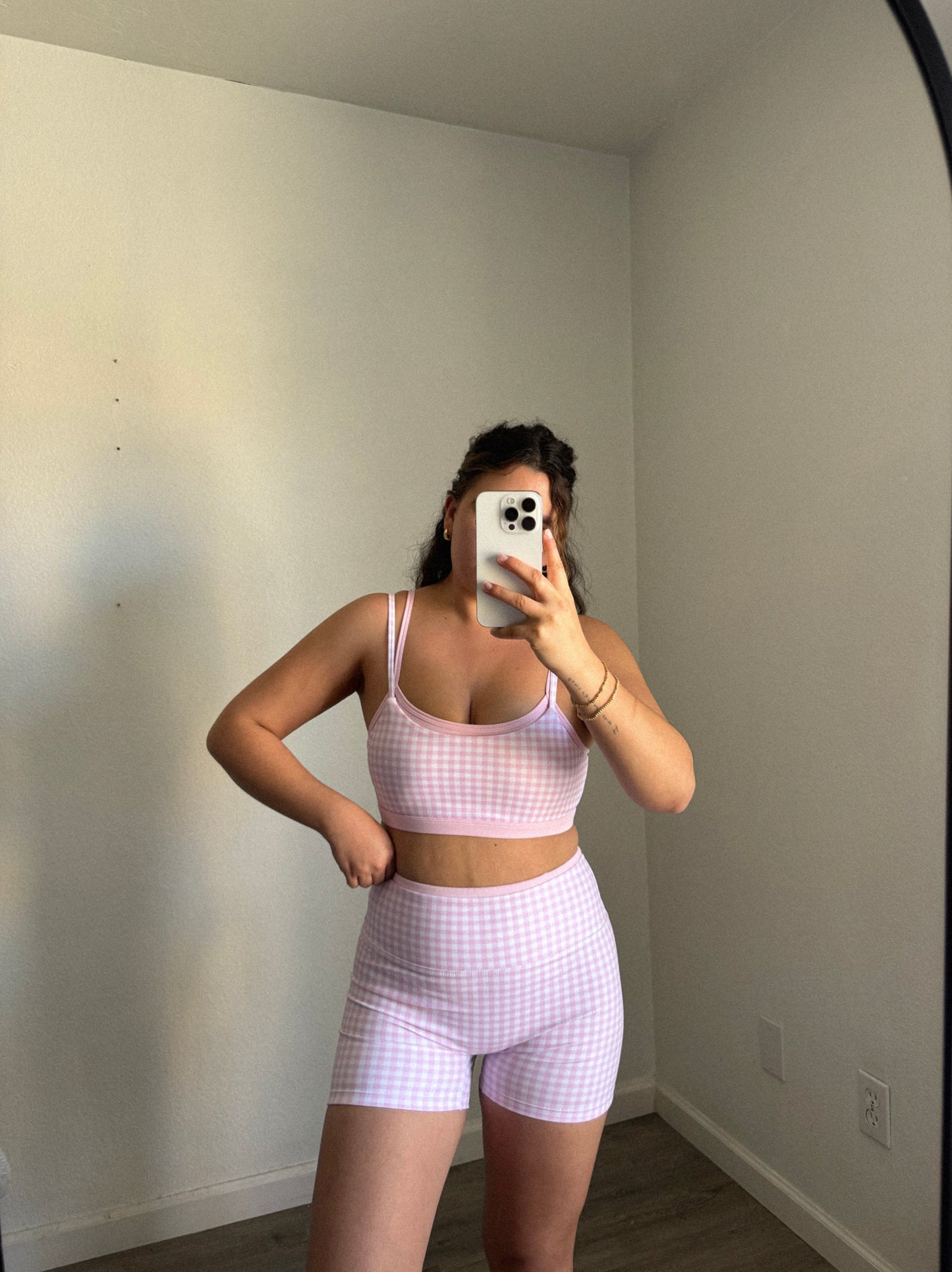In Bloom Gingham Set