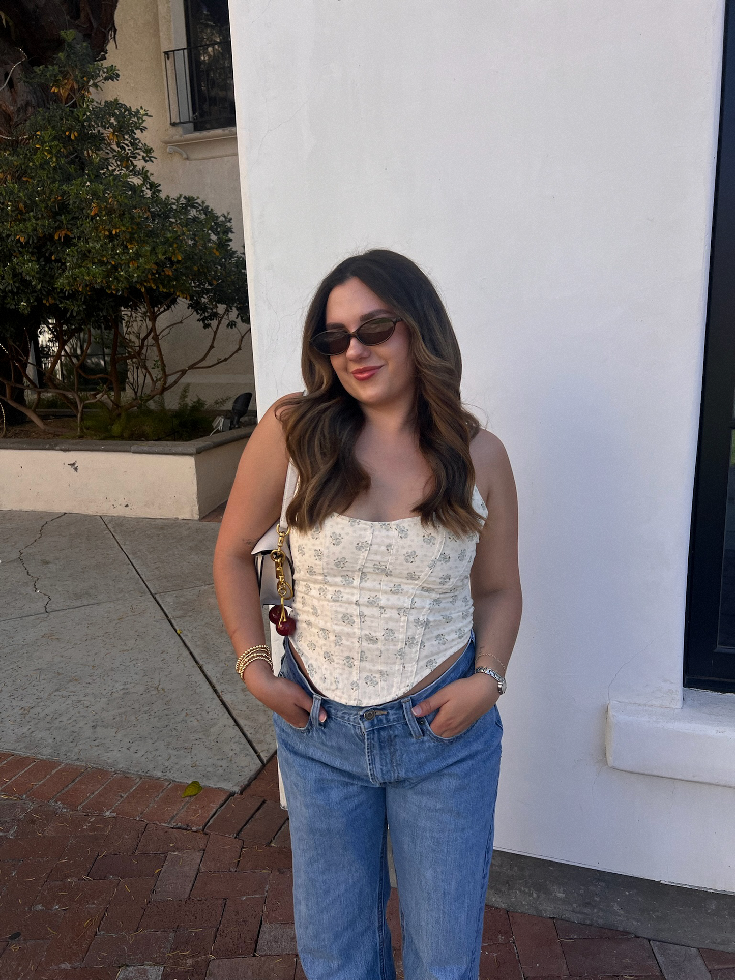 Paisley Floral Top