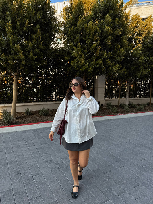 Business Casual Button Down (Grey)