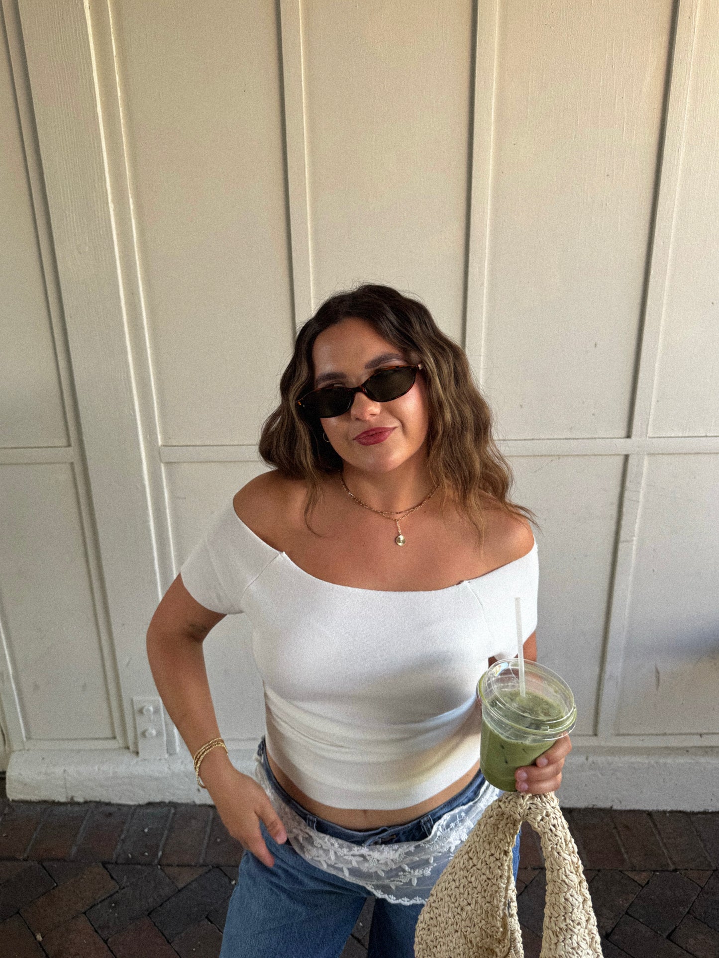 Soft Tide Off The Shoulder Top