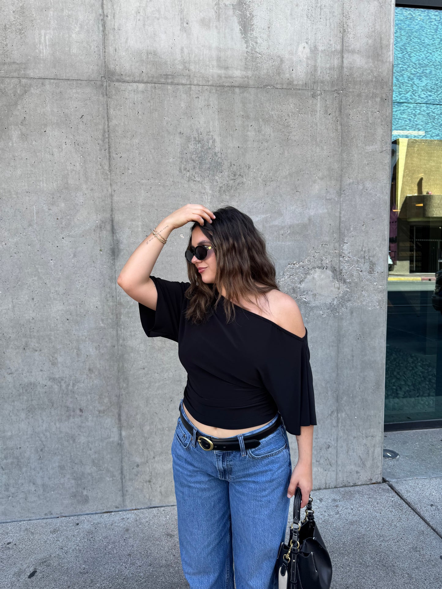 Breezy One Shoulder Top