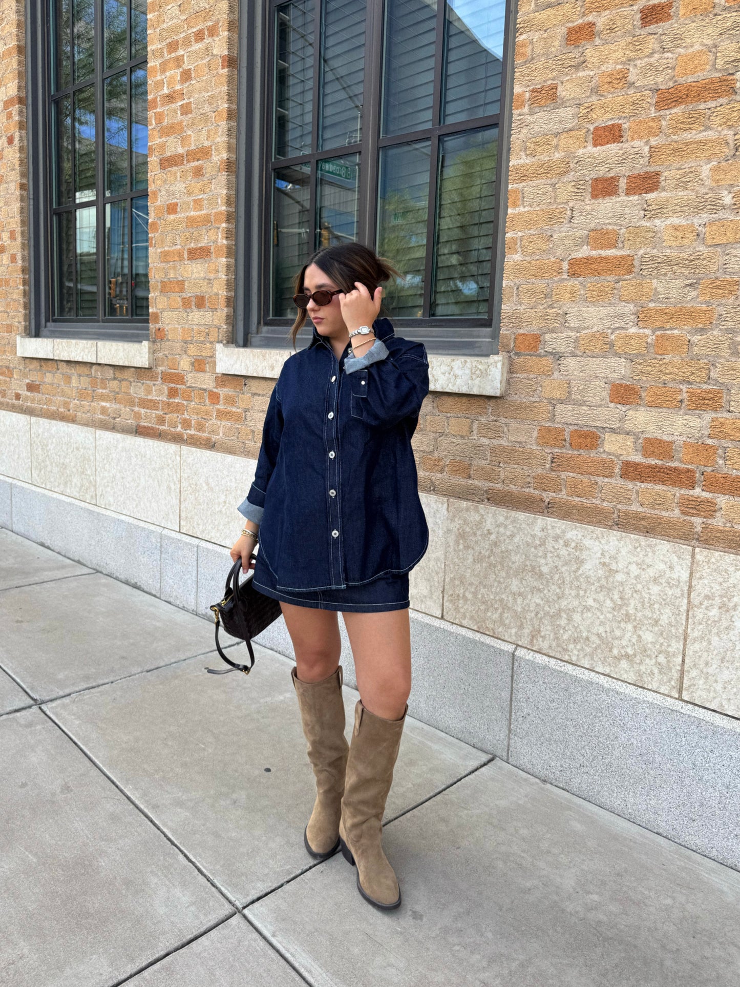 Emory Denim Button Up