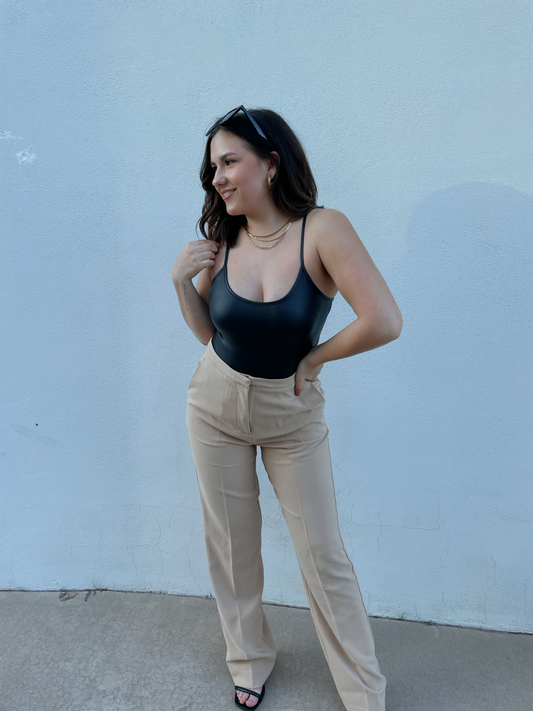 Don’t Wait Up Trousers (Taupe)